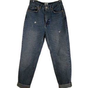 BDG High Rise Mom Light Distressed Jeans 27 (Box21)